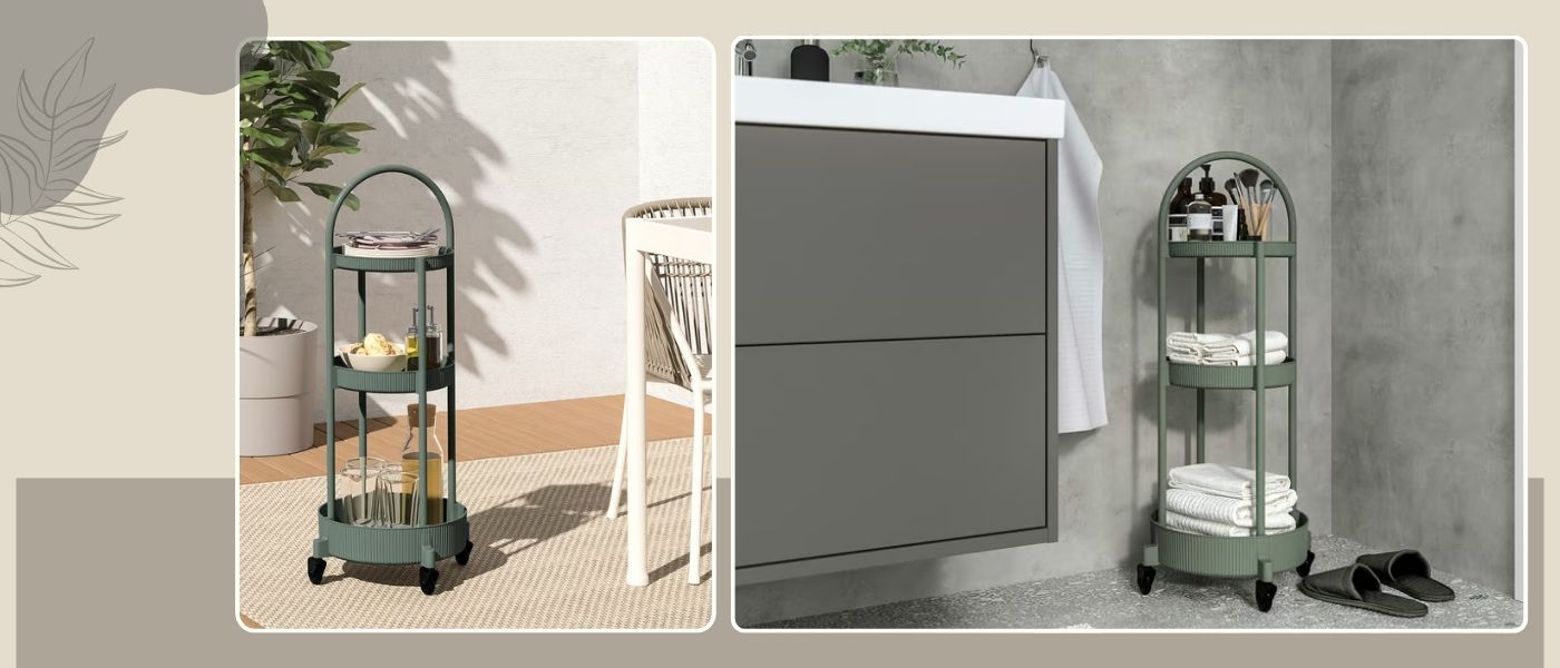 ترولی ایکیا مدل IKEA JUTTERSBO